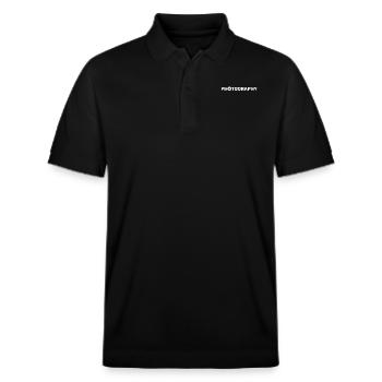 Fotografie - Stanley/Stella Unisex Bio-Poloshirt PREPSTER - Schwarz - Vorne - Roxy (174cm) & Andy (188cm)