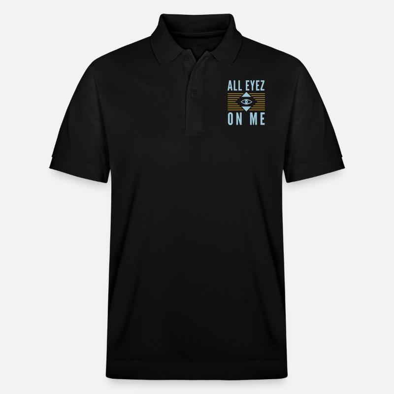 All Eyez on Me 2Pac - Polo ecologica unisex PREPSTER di Stanley/Stella - nero