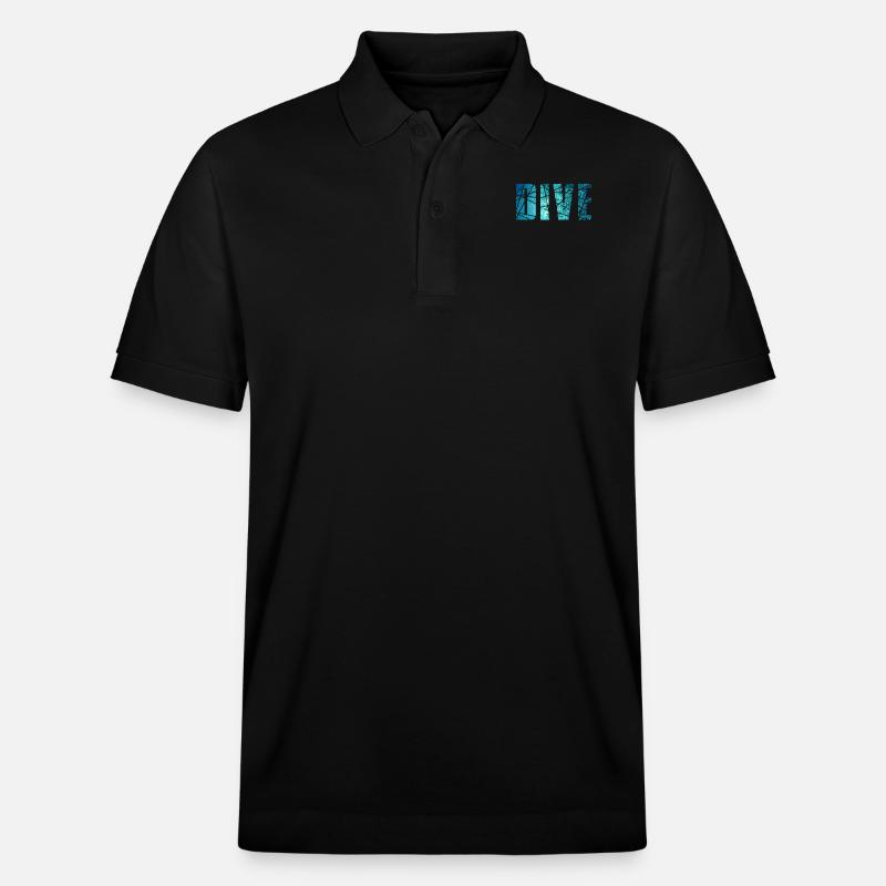 DIVE - Stanley/Stella Unisex Bio-Poloshirt PREPSTER - Schwarz