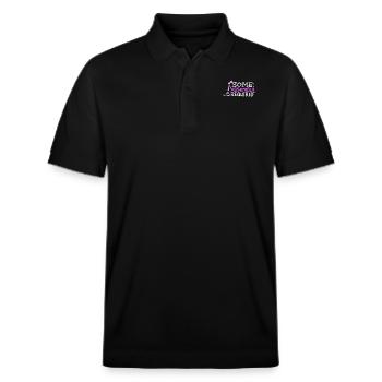 AMPUTEE: Assembly Required - Stanley/Stella Unisex Organic Polo Shirt PREPSTER - black - Front - Roxy (174cm) & Andy (188cm)