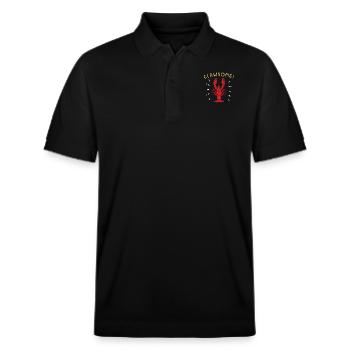 Lobster Crawfish Boil Cajun Lobster Gift Seafood - Stanley/Stella Unisex Bio-Poloshirt PREPSTER - Schwarz - Vorne - Roxy (174cm) & Andy (188cm)