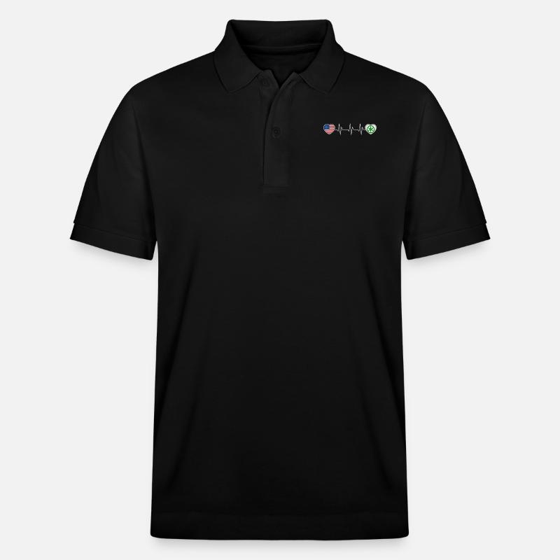 Padanie - Polo PREPSTER bio Stanley/Stella Unisexe - noir
