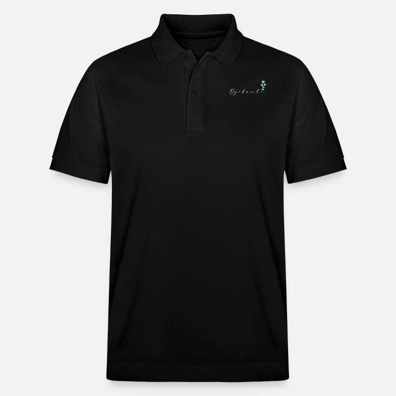 Dschibuti - Stanley/Stella Unisex Bio-Poloshirt PREPSTER - Schwarz