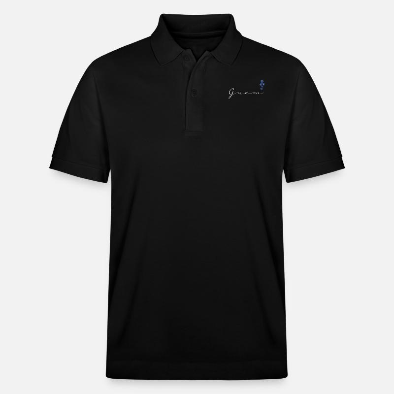 Guam - Stanley/Stella Unisex Bio-Poloshirt PREPSTER - Schwarz