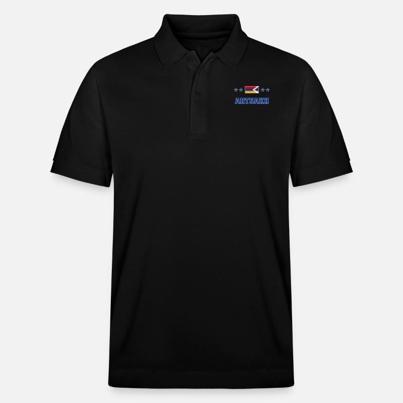 Arzach - Stanley/Stella Unisex Bio-Poloshirt PREPSTER - Schwarz