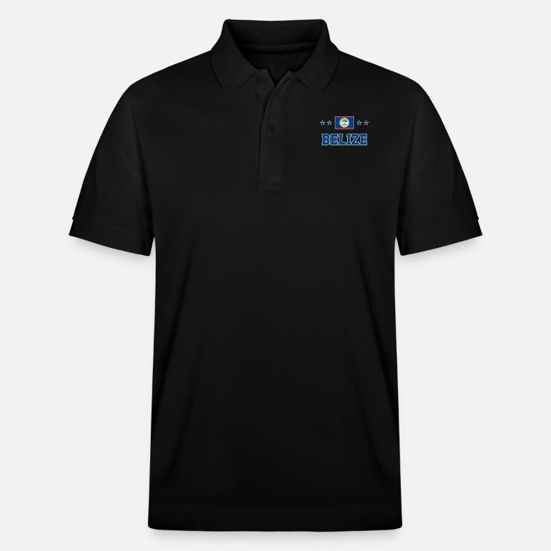 Belize - Stanley/Stella Unisex Bio-Poloshirt PREPSTER - Schwarz