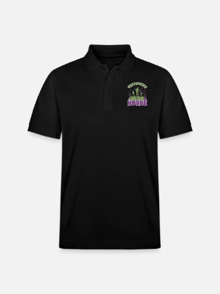 "Unstoppable Horde", Halloween Zombie Horde - Polo ecologica unisex PREPSTER di Stanley/Stella - nero