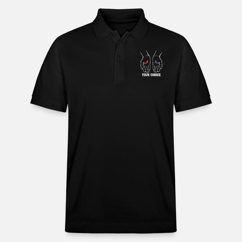YOUR CHOICE - Stanley/Stella Unisex Bio-Poloshirt PREPSTER - Schwarz
