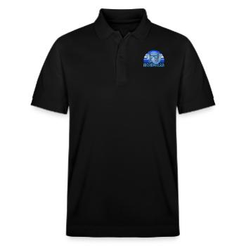 Honduras - Stanley/Stella Unisex Bio-Poloshirt PREPSTER - Schwarz - Vorne - Roxy (174cm) & Andy (188cm)