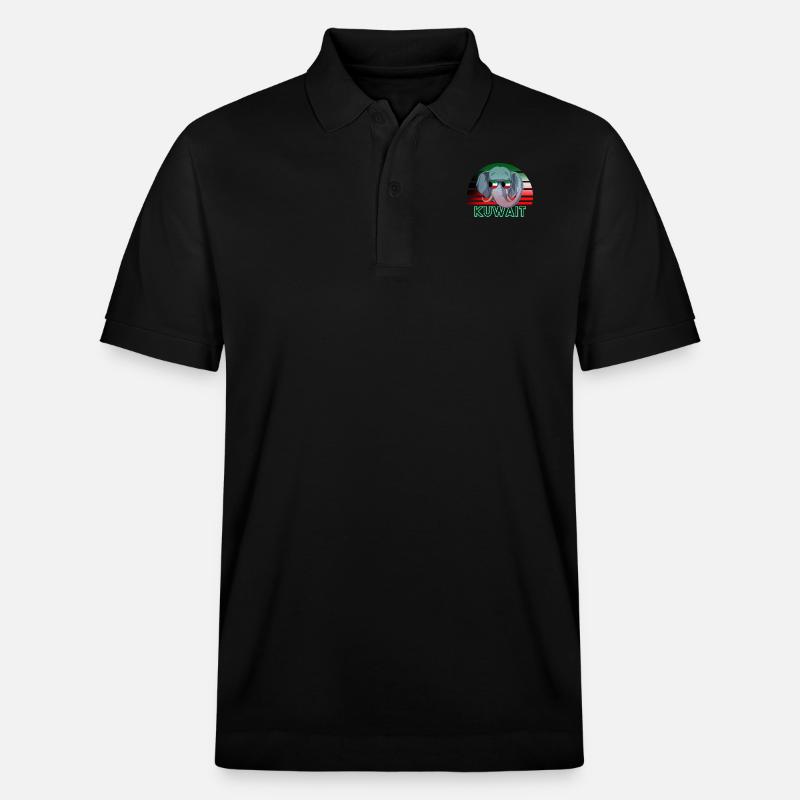 Koweït - Polo PREPSTER bio Stanley/Stella Unisexe - noir