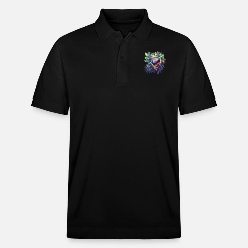 Rainette Baumfrösche Baumfrosch - Polo PREPSTER bio Stanley/Stella Unisexe - noir