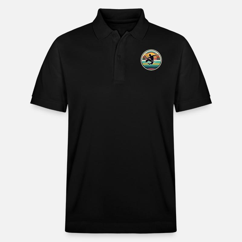 Capoeira - Stanley/Stella Unisex Bio-Poloshirt PREPSTER - Schwarz