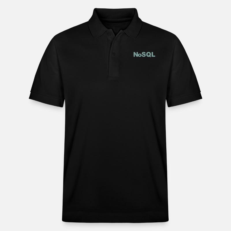 NoSQL-Technologie-Enthusiast NoSQL Tech - Stanley/Stella Unisex Bio-Poloshirt PREPSTER - Schwarz