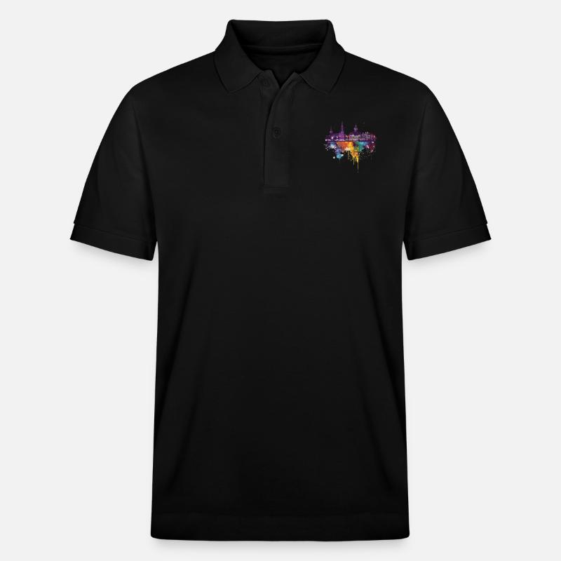 Zaanstad - Polo PREPSTER bio Stanley/Stella Unisexe - noir