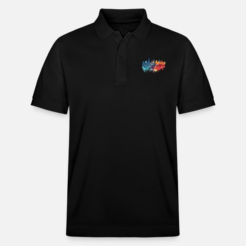 Chełm - Polo PREPSTER bio Stanley/Stella Unisexe - noir