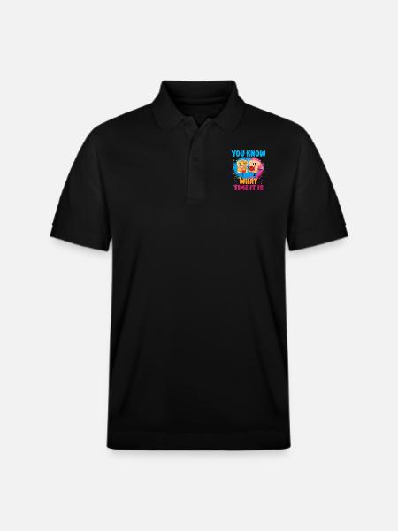 Erdnussbutter - Stanley/Stella Unisex Bio-Poloshirt PREPSTER - Schwarz