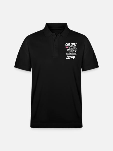 Dont Waste It Fixing Landy - Stanley/Stella Unisex Organic Polo Shirt PREPSTER - black