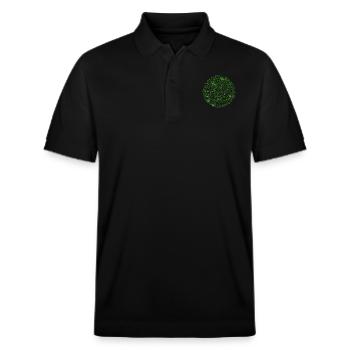 Conception de vélo pour le cyclisme et le cyclisme sur route - Polo PREPSTER bio Stanley/Stella Unisexe - noir - Devant - Roxy (174cm) & Andy (188cm)