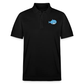 Wal - Stanley/Stella Unisex Bio-Poloshirt PREPSTER - Schwarz - Vorne - Roxy (174cm) & Andy (188cm)