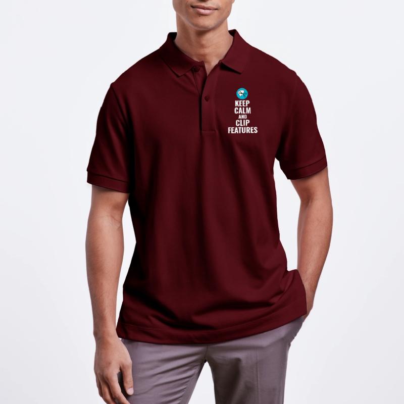 GIS Mapping Data Clip Features Spatial Geoinfo Stanley/Stella Unisex Organic Polo Shirt PREPSTER