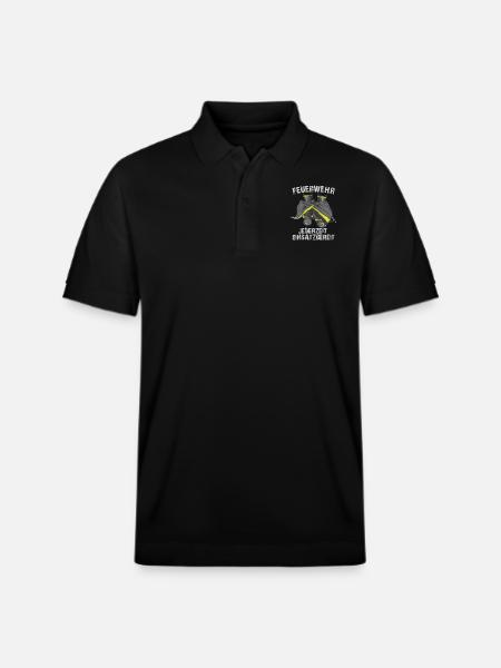 Jederzeit einsatzbereit - Stanley/Stella Unisex Bio-Poloshirt PREPSTER - Schwarz
