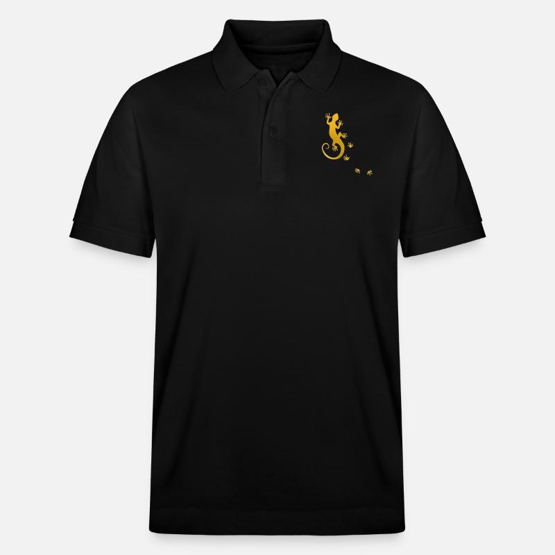 gecko courant or - Polo PREPSTER bio Stanley/Stella Unisexe - noir