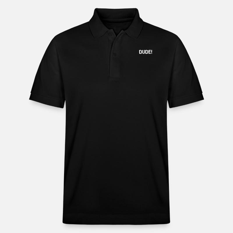 Mec! - Polo PREPSTER bio Stanley/Stella Unisexe - noir