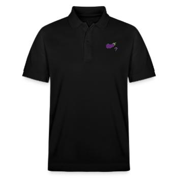 Avocado, Flirt, Ambiguous - Stanley/Stella Unisex Organic Polo Shirt PREPSTER - black - Front - Roxy (174cm) & Andy (188cm)