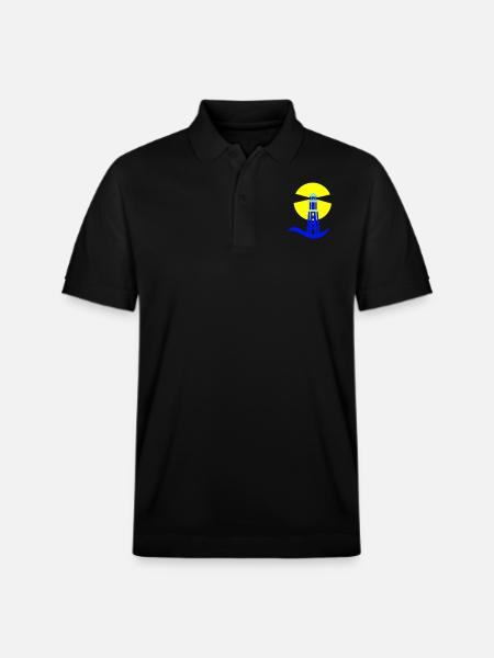 lighthouse - Stanley/Stella Unisex Organic Polo Shirt PREPSTER - black
