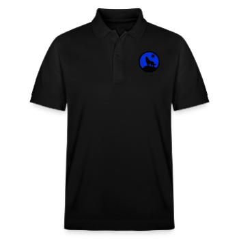blue edition - Polo PREPSTER bio Stanley/Stella Unisexe - noir - Devant - Roxy (174cm) & Andy (188cm)