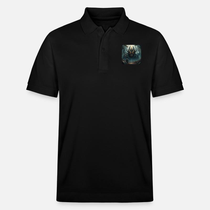 Forest Demon - Stanley/Stella Unisex Bio-Poloshirt PREPSTER - Schwarz