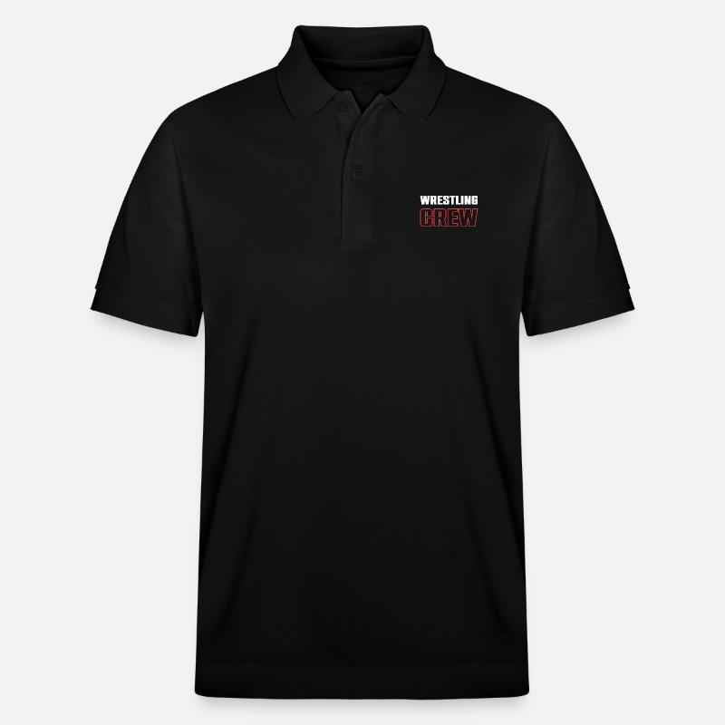 Équipe de lutte - Polo PREPSTER bio Stanley/Stella Unisexe - noir