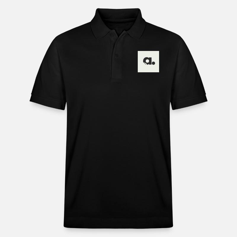 Personalisiert - Stanley/Stella Unisex Bio-Poloshirt PREPSTER - Schwarz