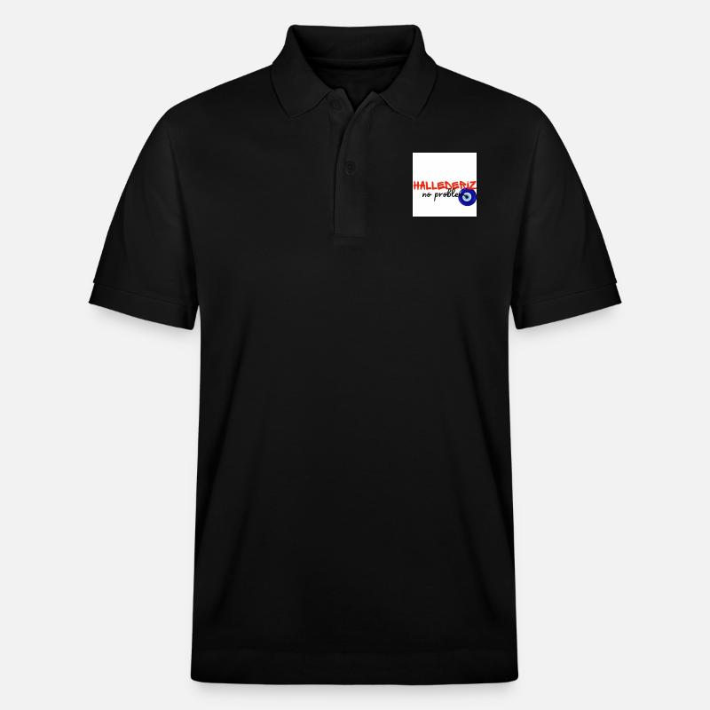 Hallederiz no problem - Stanley/Stella Unisex Bio-Poloshirt PREPSTER - Schwarz