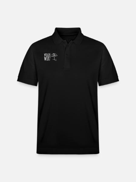 bist du bereit? - Stanley/Stella Unisex Bio-Poloshirt PREPSTER - Schwarz