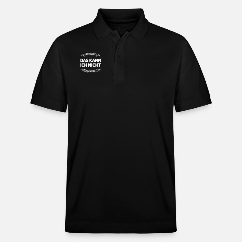 Unvermögen - Stanley/Stella Unisex Bio-Poloshirt PREPSTER - Schwarz