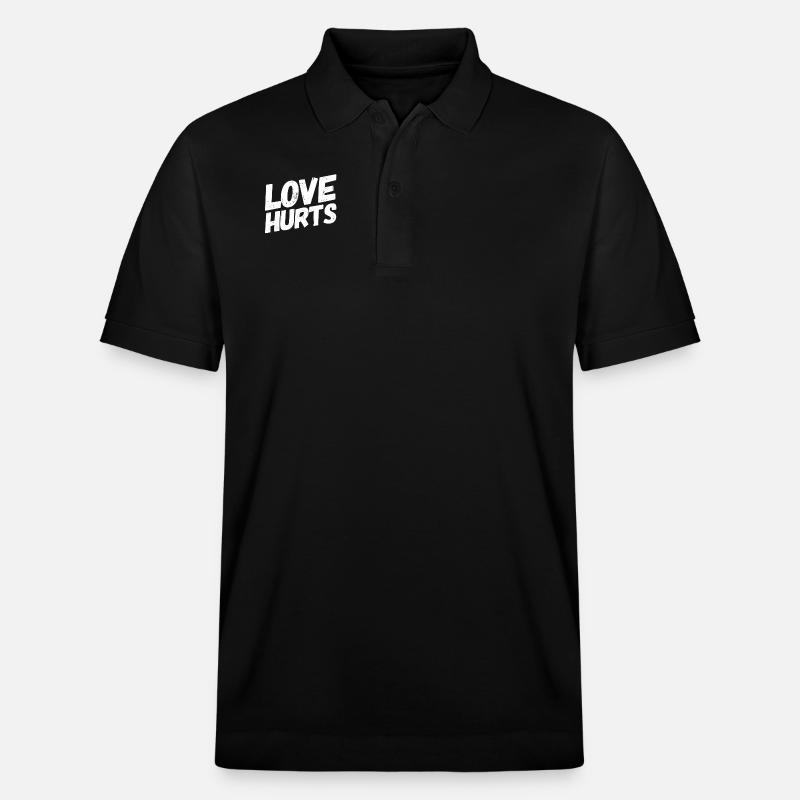 L’amour et la douleur - Polo PREPSTER bio Stanley/Stella Unisexe - noir
