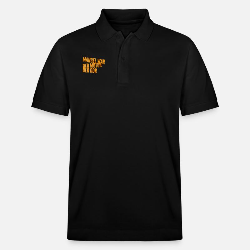 le moteur de la RDA - Polo PREPSTER bio Stanley/Stella Unisexe - noir