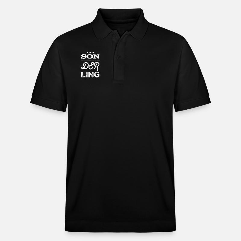 Je suis spécial - Polo PREPSTER bio Stanley/Stella Unisexe - noir