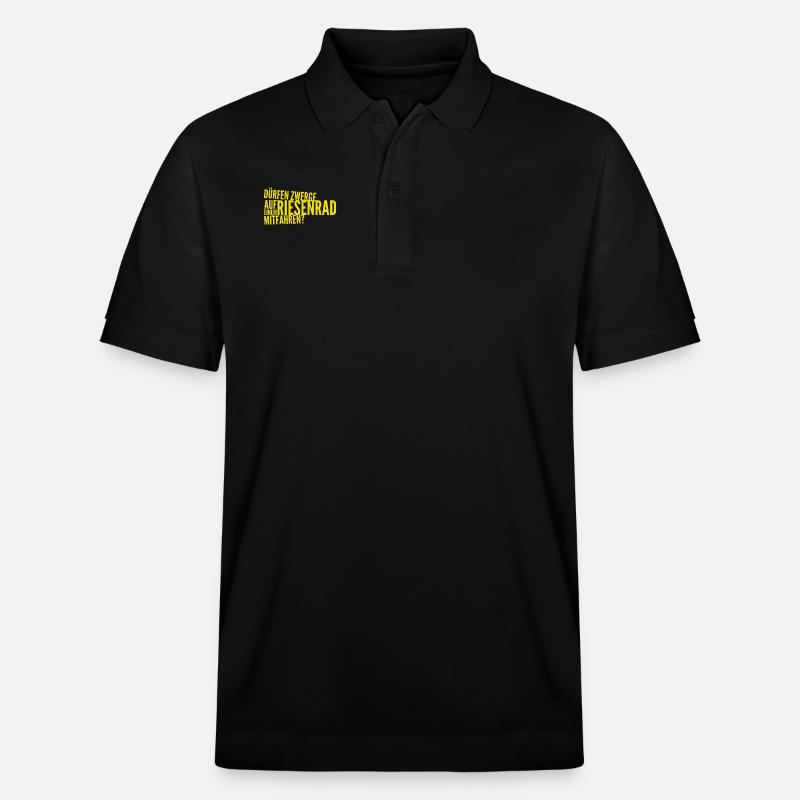 ist mitfahren erlaubt? - Stanley/Stella Unisex Bio-Poloshirt PREPSTER - Schwarz