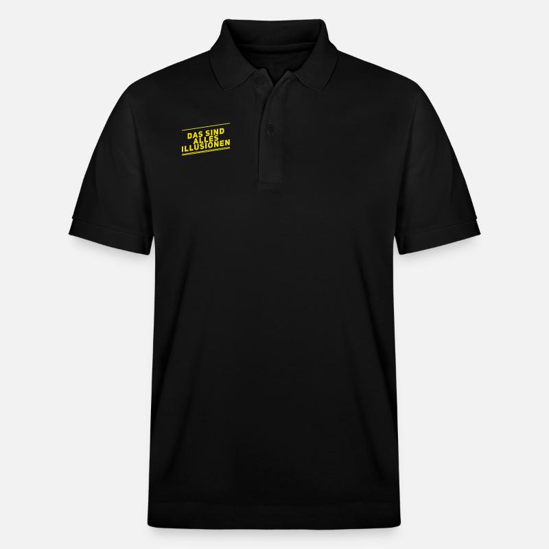 On nous ment - Polo PREPSTER bio Stanley/Stella Unisexe - noir