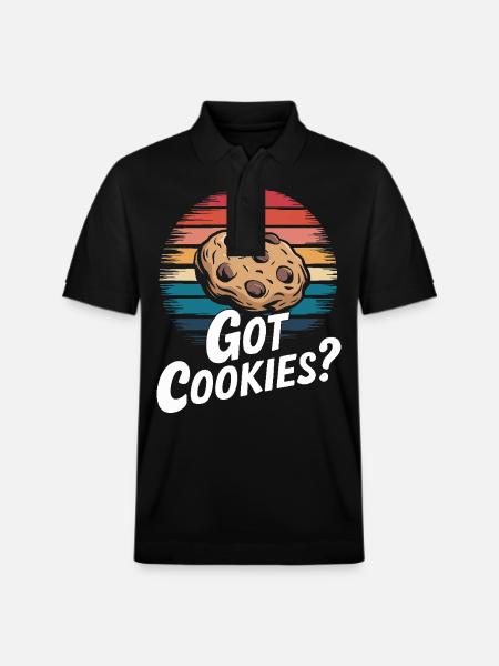 Cookies Biscuits Biscuits Biscuits Chocolat - Polo PREPSTER bio Stanley/Stella Unisexe - noir
