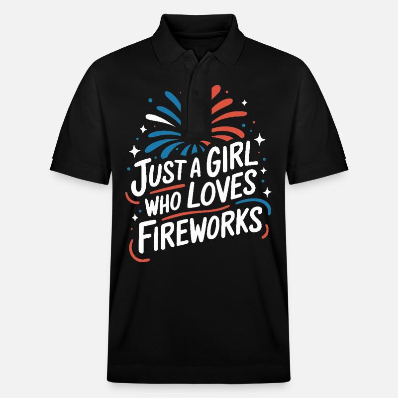 Pyrotechnie Feux d’artifice Pyrotechnie - Polo PREPSTER bio Stanley/Stella Unisexe - noir