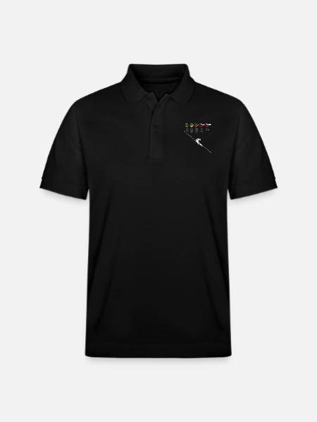 Risk Avalanche - Polo PREPSTER bio Stanley/Stella Unisexe - noir