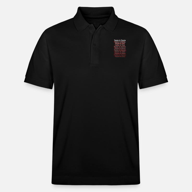 Taylor & Travis 03 - Polo PREPSTER bio Stanley/Stella Unisexe - noir