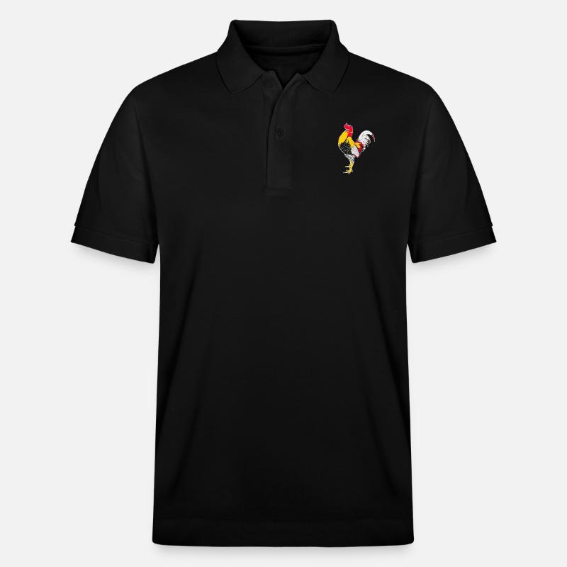 Hahn - Polo PREPSTER bio Stanley/Stella Unisexe - noir