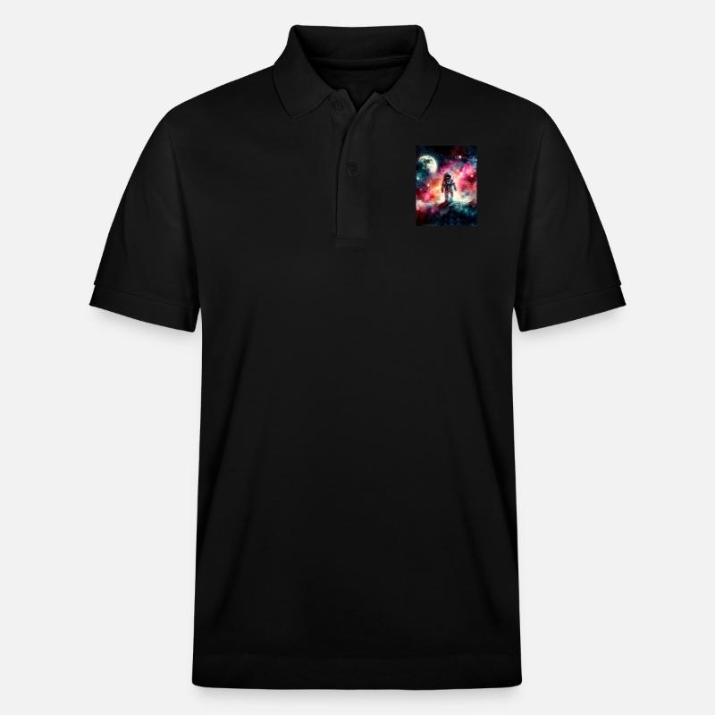 Moonwalk - Polo PREPSTER bio Stanley/Stella Unisexe - noir