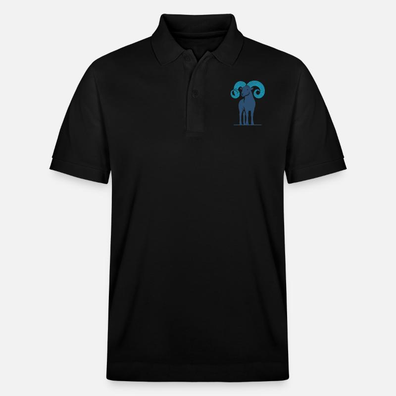 widder 1 - Stanley/Stella Unisex Bio-Poloshirt PREPSTER - Schwarz