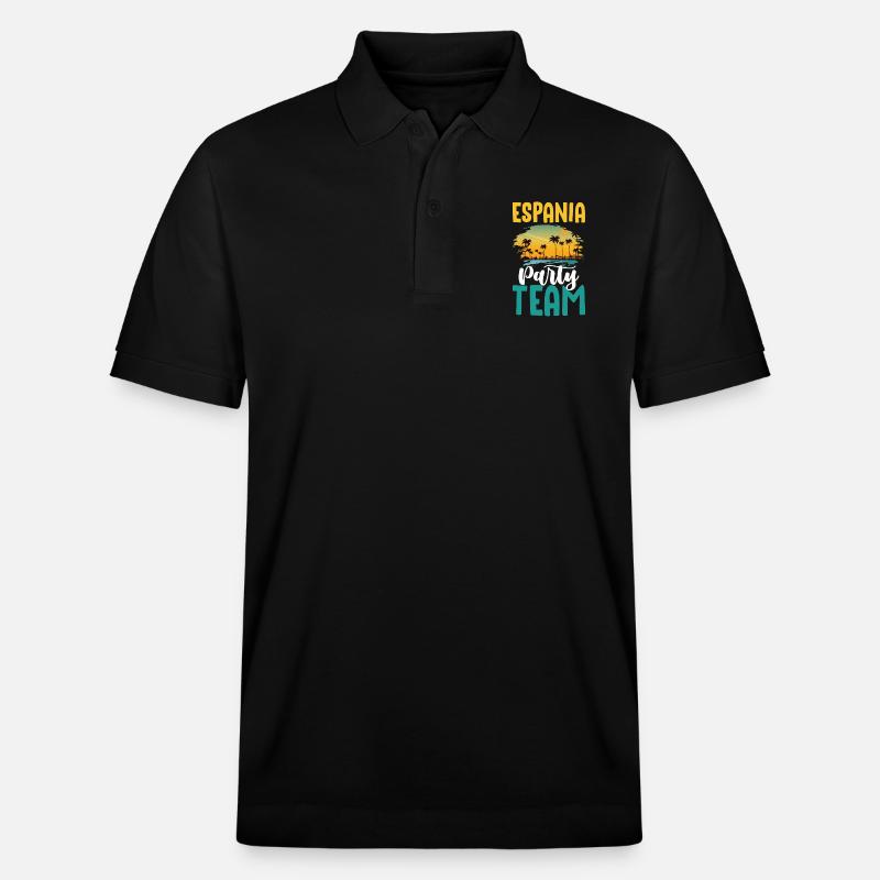 Équipe de la fête Espania - Polo PREPSTER bio Stanley/Stella Unisexe - noir