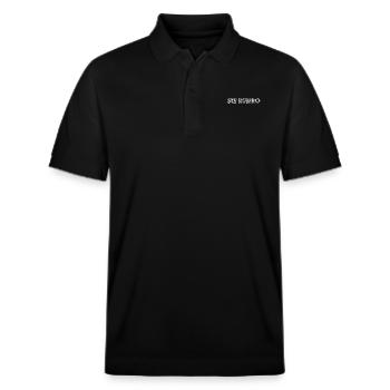 Sin Rumbo - Without Direction - Stanley/Stella Unisex Organic Polo Shirt PREPSTER - black - Front - Roxy (174cm) & Andy (188cm)